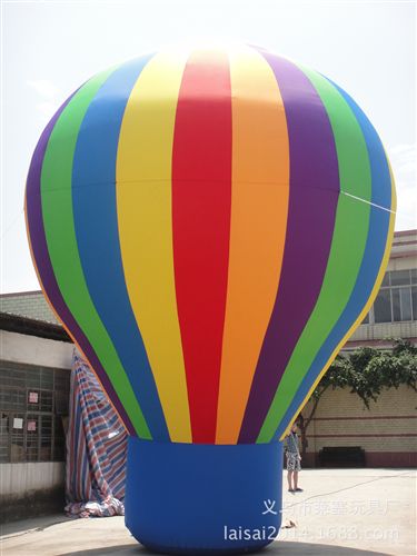 双层落地球庆典气球可印logo 订做升空球 pvc升空球 氢气球