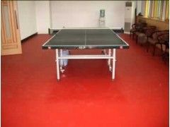 运动地板 广州 羽毛球场 乒乓球场专用弹性防滑防火环保pvc运动塑胶地板