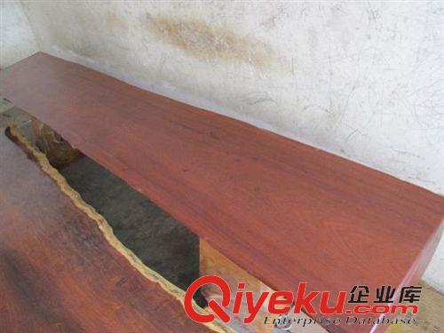 红木板材 花梨木茶桌 缅甸大果紫檀 花梨大板 现货供应 334x55x14cm