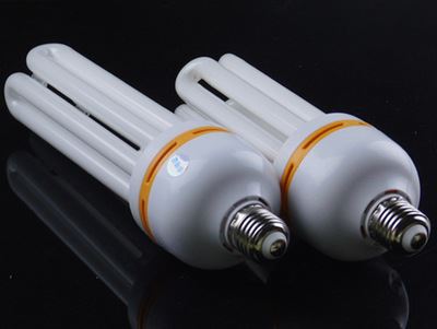 灯光照明 厂家批发 E27螺旋节能灯泡 2U/小4U/中4U/大4U  三基色 节能灯
