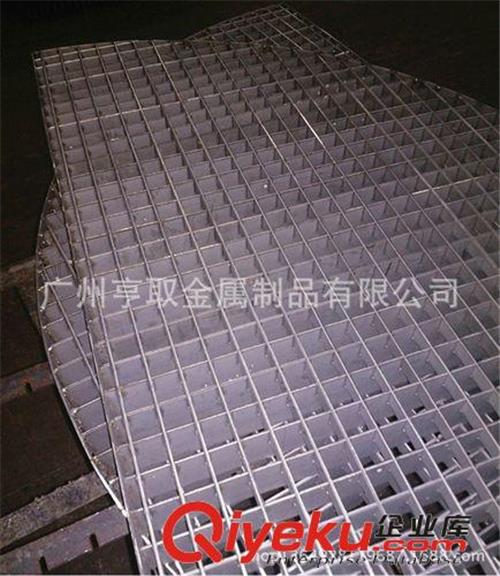 加工定做各种尺寸钢格板 电厂用防生锈钢格板 平台用防滑钢格栅板