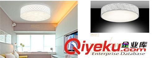 热卖LED羊皮吸顶灯 超节能实用百搭LED吸顶灯 客厅餐厅酒店必备
