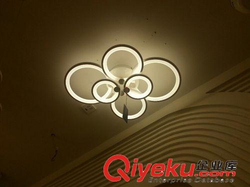 亚克力吸顶灯现代简约LED吸顶灯花型客厅卧室餐厅灯温馨新款灯