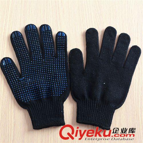 厂家直销 出口定做 欧版点塑手套 劳保手套 防滑耐磨 防护手套