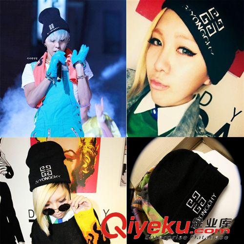 权志龙 GD同款 Giyongchy Beanie 针织帽子毛线帽