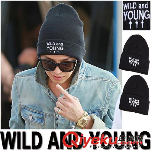 权志龙 GD同款 Giyongchy Beanie 针织帽子毛线帽