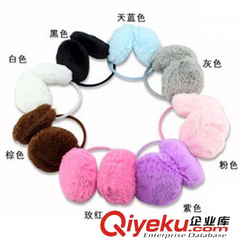 南韩毛糖果色毛绒耳罩 厂家直销耳罩 多色可选耳罩