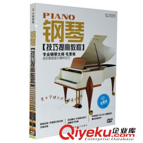 正版钢琴教材 dvd光盘 毛青南 钢琴演奏练习 钢琴 技巧提高教程