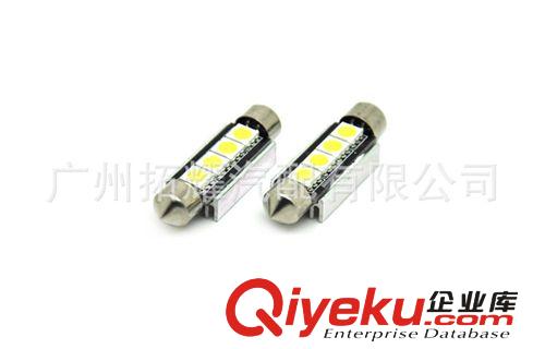 canbus双尖解码阅读灯 车顶灯 3SMD 36~39MM高亮5050汽车灯防报警