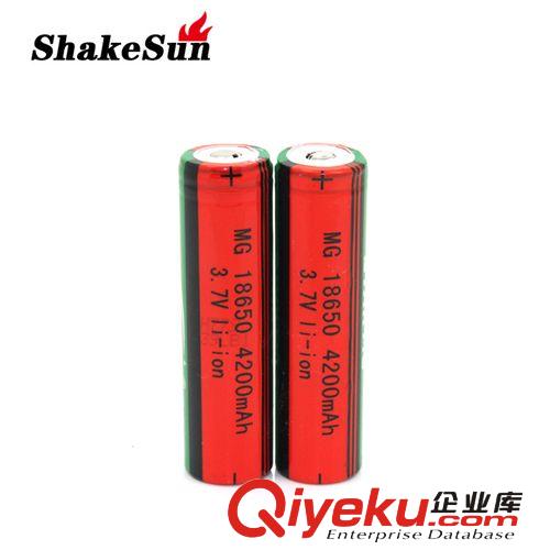 厂家直销 强光手电配件 高容量18650锂电池 可定制组合