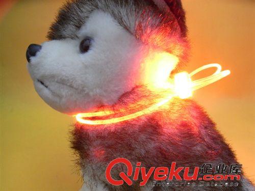 DIY宠物LED发光吊绳发光项圈长度80CM 宽度3MM 可以自由调节长