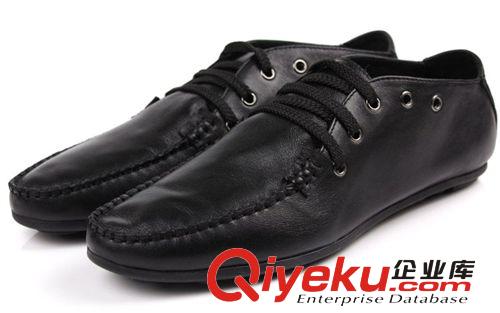 休闲皮鞋 WOUFO新品超舒适豆豆鞋男士帆船鞋驾车鞋日常商务休闲鞋 C012-2