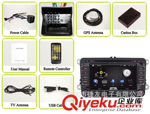 更多产品 7寸PASSAT领驭专用车载DVD,GPS,CMMB,RDS,BT,AUX,SD/USB