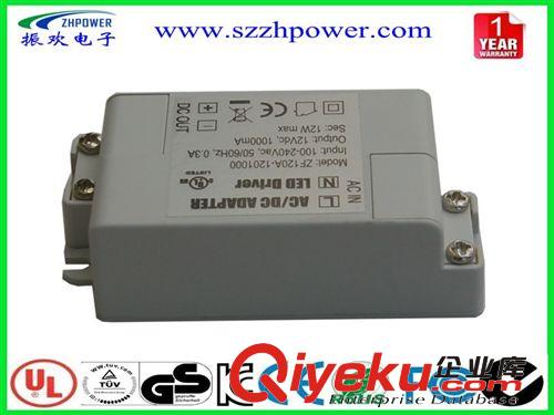 LED驱动电源 现货供应12V1A 12W led恒压驱动器 LED驱动电源