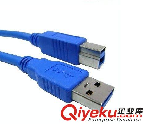 usb2.0  3.0线 USB3.0/打印线 A/B 蓝 1.5m