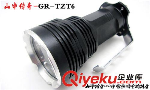 (厂家直销) 5 CREE T6 强光户外远射定焦铝合金手电筒