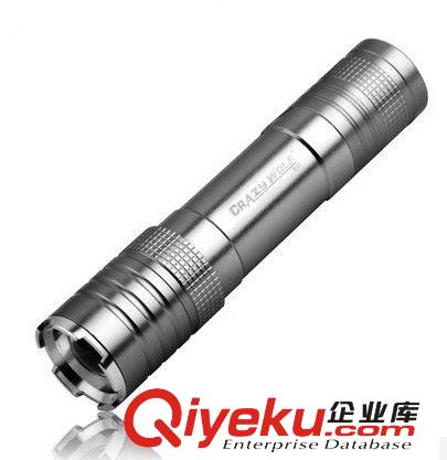 产家批发手电筒 CREE 18650伸缩变焦 拉管式电筒套装