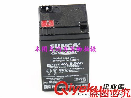 新佳电池 新佳845电池 SUNCA RB455EC 4V 5.5AH