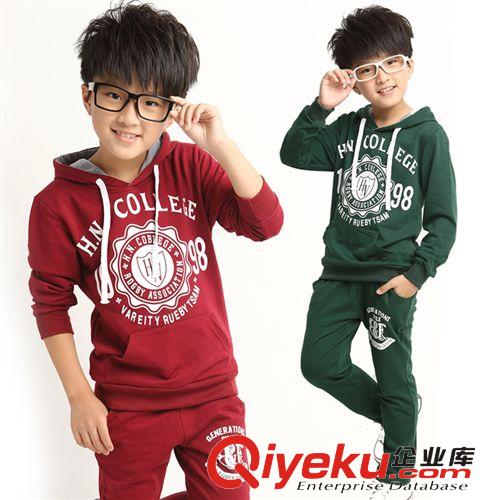 【包邮专区】 2014秋款童装一件代发 男童套装 韩版儿童套装潮搭两件套1340