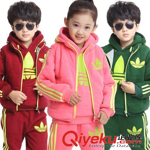 【包邮专区】 淘宝代理童装一件代发 儿童韩版运动印花男女童三件套装批发1295