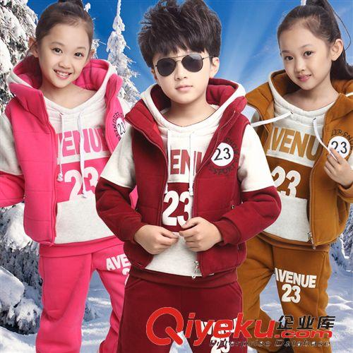 【包邮专区】 童装代销一件代发免费加盟儿童韩版男女童三件套装 微信童装1476