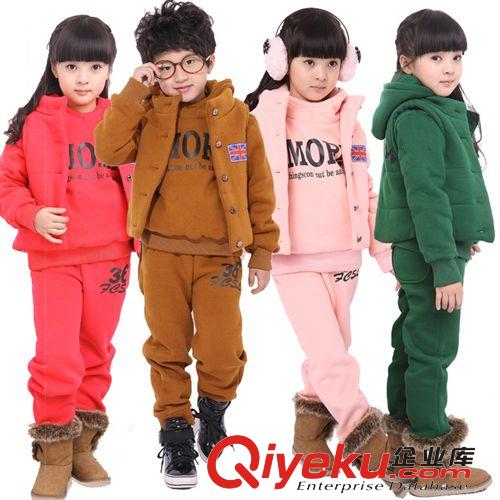 2014必备爆款（产品汇总） 诚招代理 童套装三件 女童男童冬装新款 儿童三件套韩版套装789