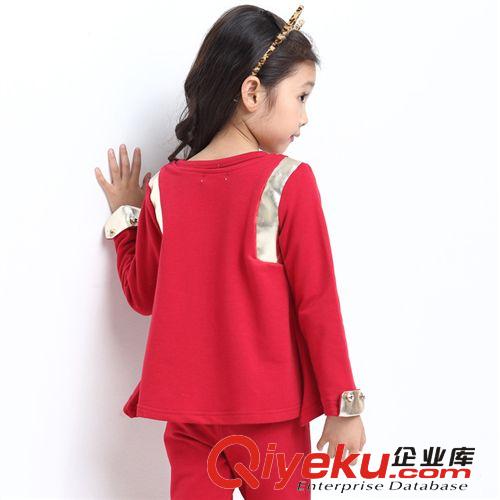 2014必备爆款（产品汇总） 爆款一件代发代理加盟 厂家批发 韩版女童秋装套装 品牌童装961