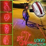 新款Owimin图案投影自行车激光尾灯 多图可选 自行车骑行装备配件