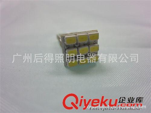 LED行车灯 汽车灯 示宽灯T10 1206SMD 9灯