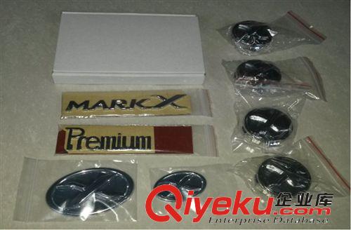 丰田新锐志车标 MARK X标志 新锐志改装标 红色Ｘ 新锐志套标