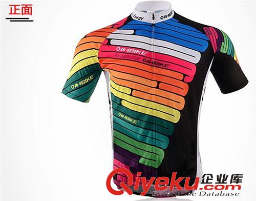 INBIKE 新款夏季骑行服短袖短裤 男款 自行车山地车装备 色彩