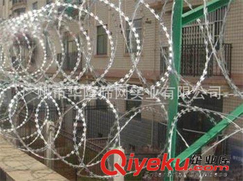 广州生产厂家 刀片刺绳 公路、监狱防护刺网