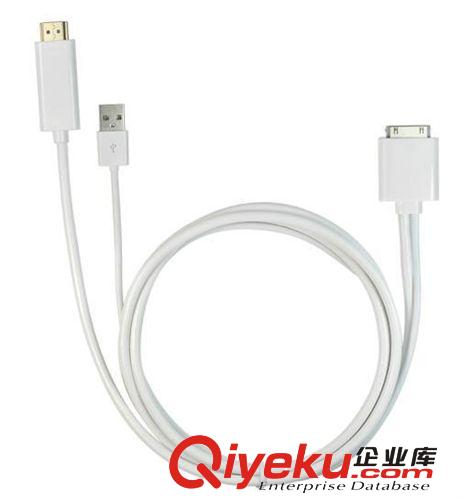 苹果产品配件 ipad hdmi高清线 ipad2/3 iPhone4/4S 电视机连接线 hdmi转接线