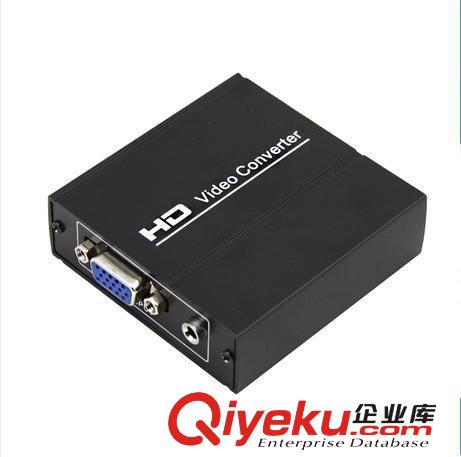 智能安卓配件 VGA转HDMI 1080P视频转换器 电脑转高清电视 接HDMI投影仪