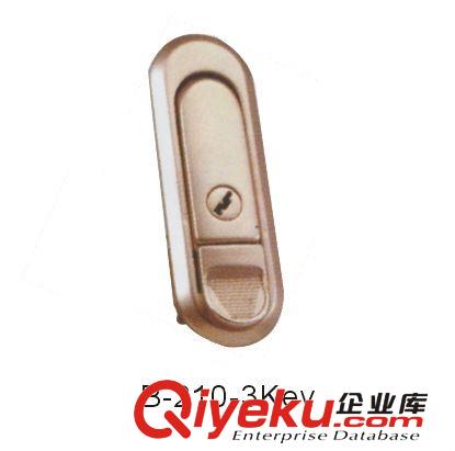 平面锁 电柜门锁 台湾门锁 密码锁 电柜铰链  B-210-3KEY
