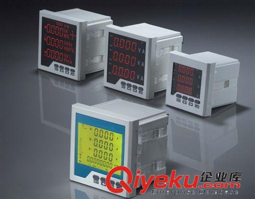 数字电表 工厂供应4896智能型带上下限控制电压表 限流限位报警电流表