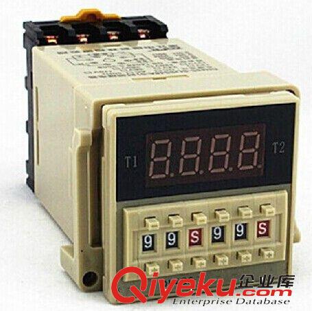 时间继电器 工厂供应数显双延时无限循环时间继电器 DH48S-S