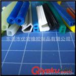 橡胶密封胶条/管/板 供应各种异性彩色耐温硅胶密封胶条 可订制