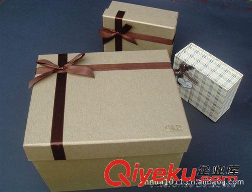 工艺盒、礼品盒、包装盒 提供金色纹理锻带多用途大小礼盒 饰品盒