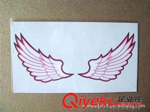 纹身贴纸 水印转 提供【纹身贴纸】天使的翅膀【xx环保易清洗】