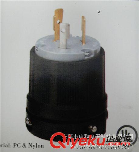 美式OL YMPIA插头插座 批发供应OL YMPIA美式防松插头WJ-8320 美标工业插头