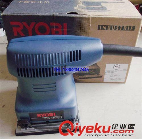 电动磨光机 日本 RYOBI良明/ 利优比砂光机 S-600A方形 研磨机 打磨机 200W