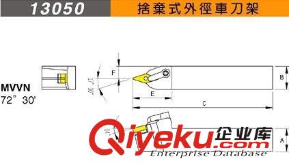 台湾米其林产品 米其林捨棄式外徑車刀架13047-13050