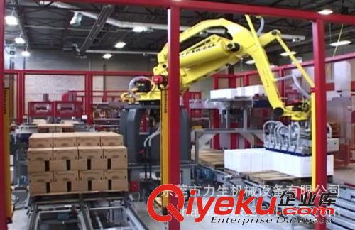 集装机械 安川码垛机器人整厂物流自动化设备