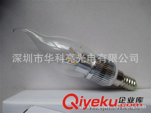 LED灯具成品系列 LED蜡烛灯E14调光蜡烛灯5W超高亮节能灯室内照明楼道灯360度发光