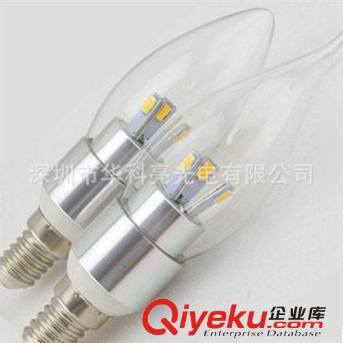 LED灯具成品系列 E12 LED蜡烛灯 3w三叉蜡烛灯 小夜灯 tj促销 led蜡烛灯厂家