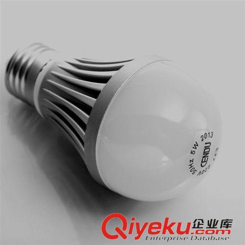 LED球泡 【圣度品牌】CQ1A-7W瓦LED球泡灯泡 超高亮足瓦数寿命工程用