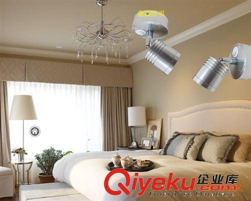 LED壁灯类产品 LED壁灯 可旋转现代简约铝材床头壁灯客厅创意射灯过道射灯