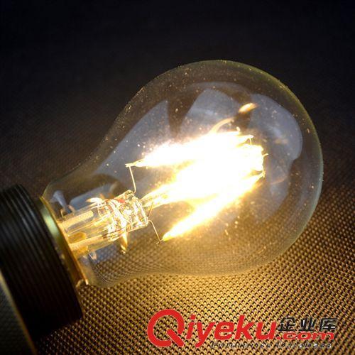 LED光源 崛美 LED钨丝球泡灯 360度发光 爱迪生灯 恒流宽压 4W 6W E27