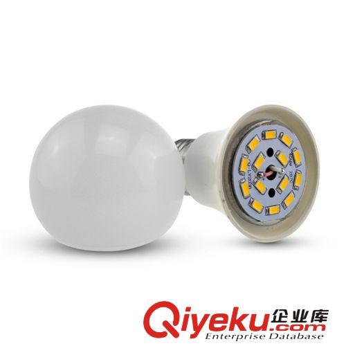 LED光源 崛美 LED球泡灯/塑包铝/新款/超亮/5730/E27/3w/5w/7w/9w